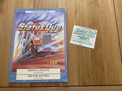 Status quo end - quo, of