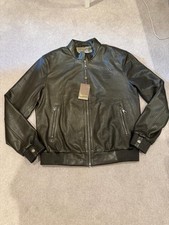 LV Louis Vuitton Leather Jacket