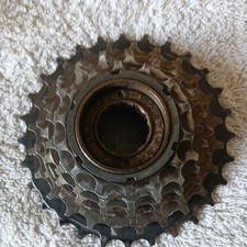Vintage six speed freewheel - six,