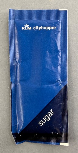 Klm cityhopper airline sugar - klm,