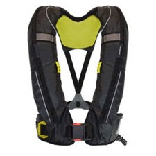 Spinlock Deckvest Lifejacket (Solas Twin Chamber) 275N (Black)