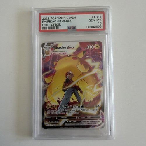 Psa pikachu vmax tg17 tg30 - 10, tg17/tg30