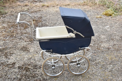Vintage 1960s triang navy - navy, blue