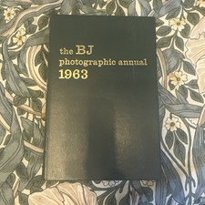 Vintage British Journal Photographic Almanac Hardback 1963 