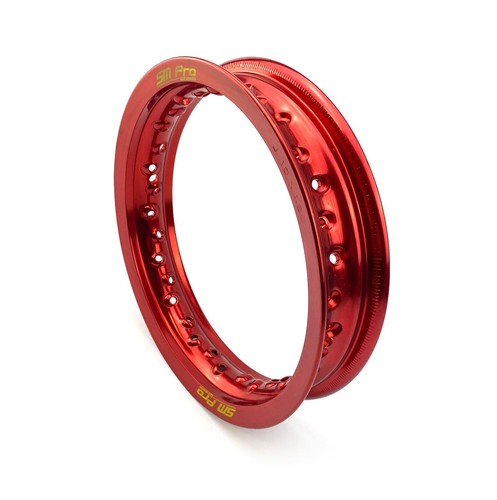 Pro red alloy wheel rim - red,