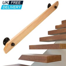 100cm Wooden Stair Handrail