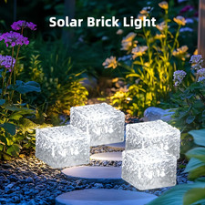 Solar Ice Rock Cube Lights
