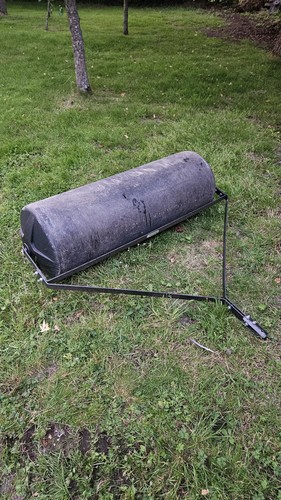 Towable garden roller heavy - garden,