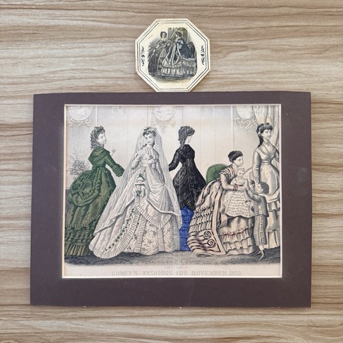 Antique victorian godey - antique,