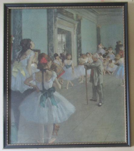 Antique vintage degas - degas, 'la