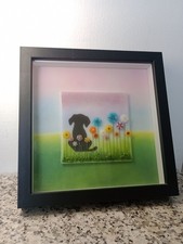 Fused Glass Art Tile Picture