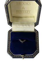 1985 Sapphire Wishbone Ring