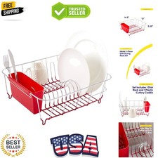 Metal 2 Piece Dish Drying Rack