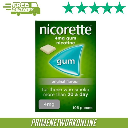 Nicorette 4mg nicotine gum - nicorette,