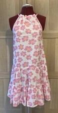 M And S Pink Floral Girls