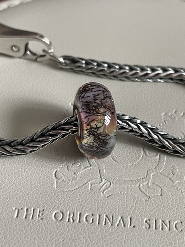 Trollbeads forest mist glass - mist,