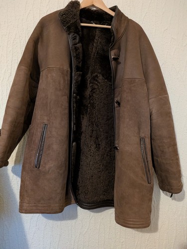 Vintage brown shearling - vintage,