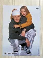 Aaron & Nick Carter ( Backstreet Boys ) Keith Duffy Boyzone Big! Magazine Poster