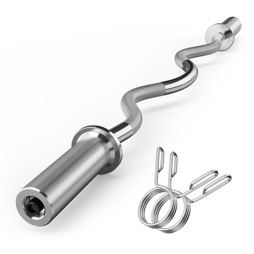 Olympic curl barbell bar - olympic,