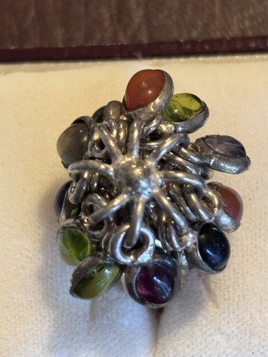 Sterling silver ring - silver, cha-cha