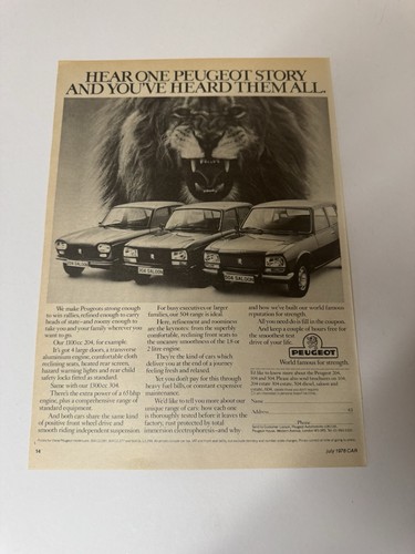 Original 1976 peugeot 504 - original,