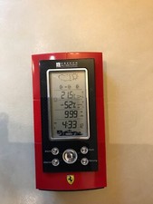 Oregon Scientific Ferrari Monza Weather Station Alarm Clock 