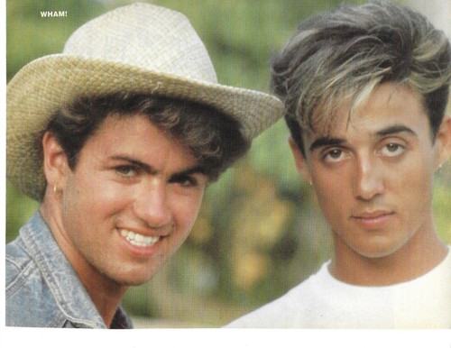 Wham pinup george and andrew - -,