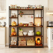 XL Bakers Rack Kitchen Hutch