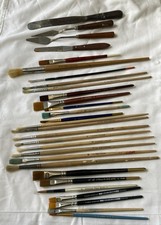 Vintage Artist Paint Brushes