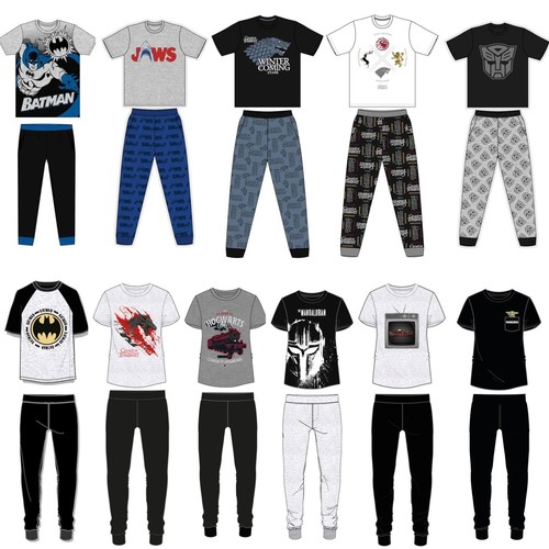 Mens boys character pyjamas - mens/boys, pj