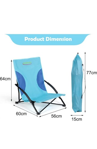 Set folding low camping - set, of