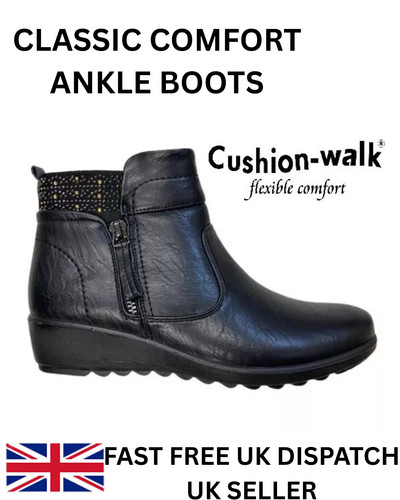 Ladies cushion walk black - cushion,