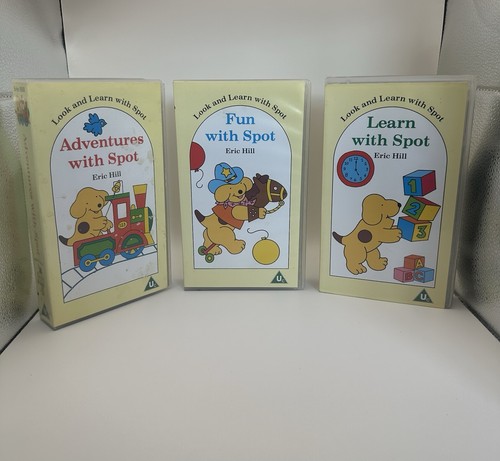 Spot the dog vhs - dog, bundle