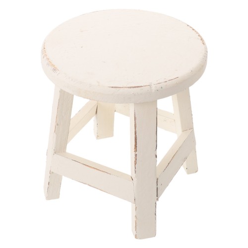 Small wooden step stool - small,