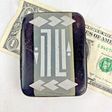 Vintage Art Deco Enameled