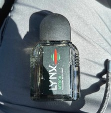 Lynx Africa Vitalising Aftershave 50ml New Vintage Glass Bottle Splash On