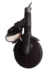 Used E-scooter NINEBOT ES2 - GENUINE USED PARTS - FRONT WHEEL WITH FORKS