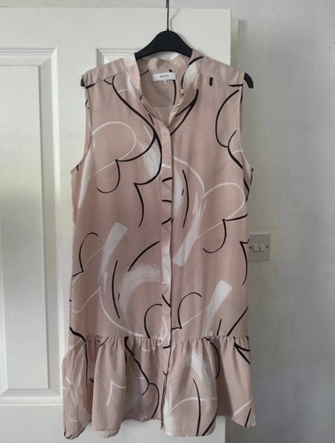 Reiss blush pink printed - reiss,