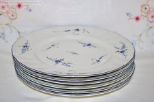 Superb Set Villeroy Boch Blue White Vieux Old Luxembourg Breakfast Dessert Plate