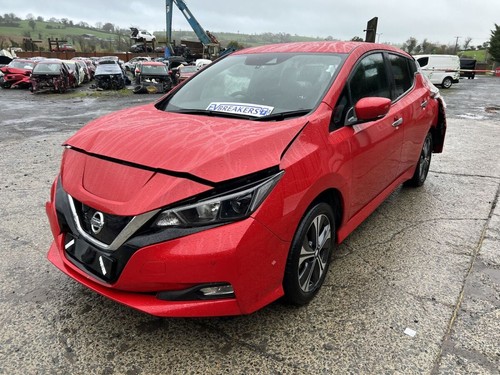 Nissan leaf 2018 red - nissan, on