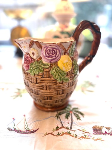 Vintage majolica style - vintage,
