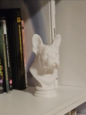 French Bulldog Bust Statue