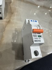 EATON C63 EMCH163 MCB Type C 63a Single  Pole Module Miniature Circuit Breaker