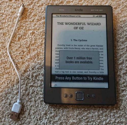 Rare demo amazon d01100 kindle - d01100,