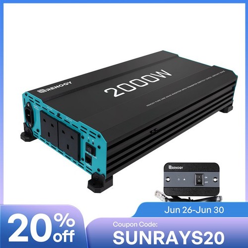Renogy 2000w solar inverter - renogy,