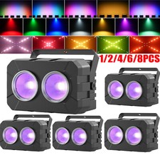 180W LED Wash Light RGBW 4in1 COB Stage Lighting DMX Control Stage Par Lights
