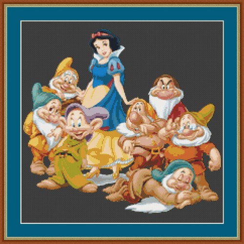 Snow white and - snow,