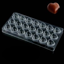 Clear plastic chocolate mould - chocolate,