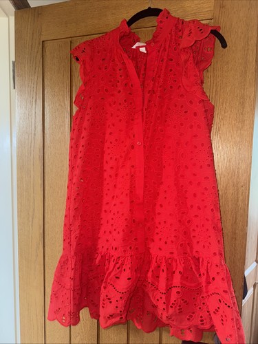 Ladies red dress m - red, by