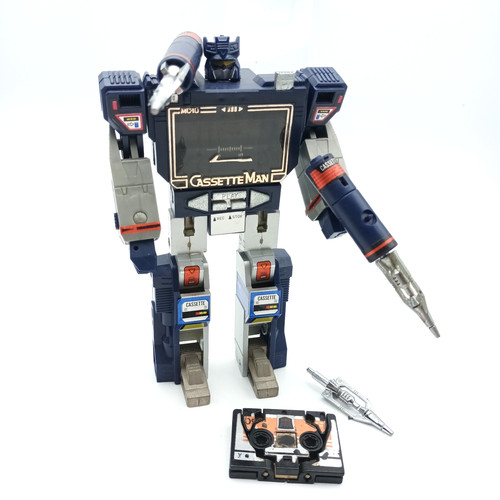 1980 robot cassette man - cassette,